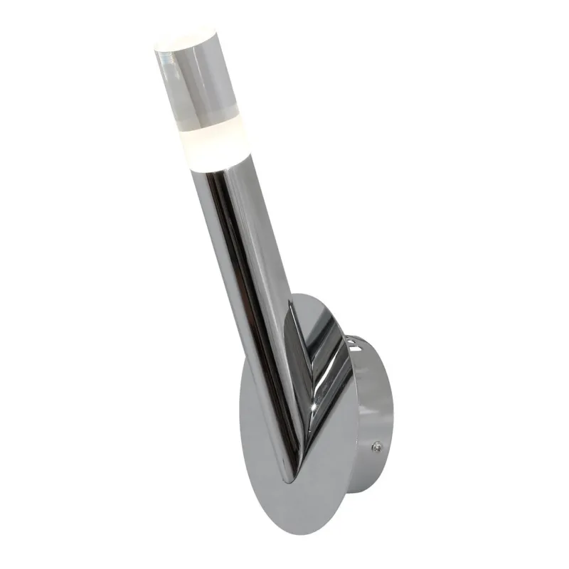 Tani Lampa ścienna kinkiet ICE ML178 Milagro 5W Metal + Akryl Chrom