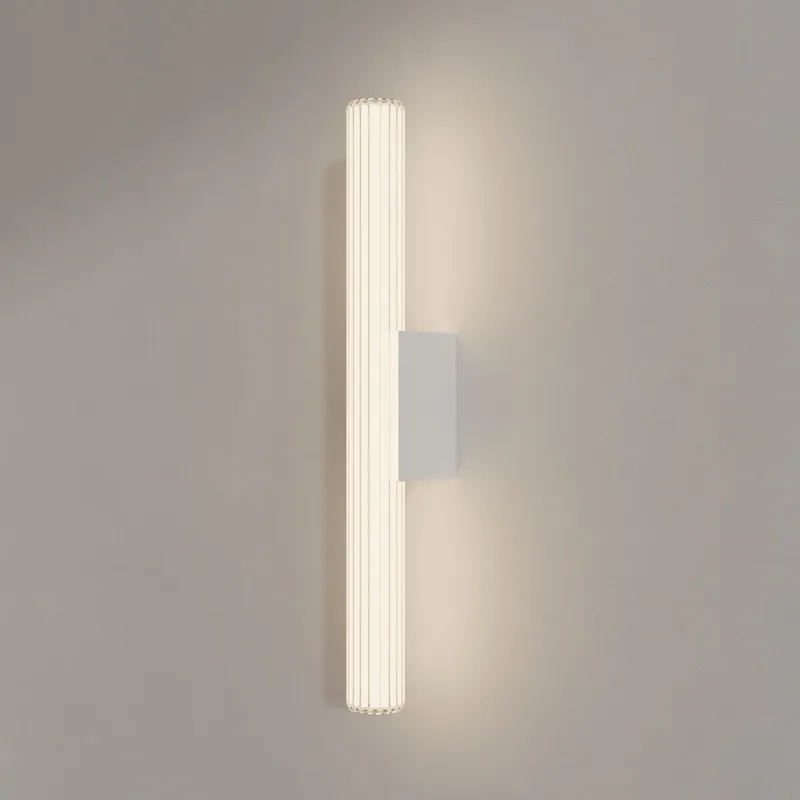 Hit sprzedaży Lampa ścienna kinkiet Linea LP-0510/1W-61 WH Light Prestige Szkło/Metal Transparentny/Biały