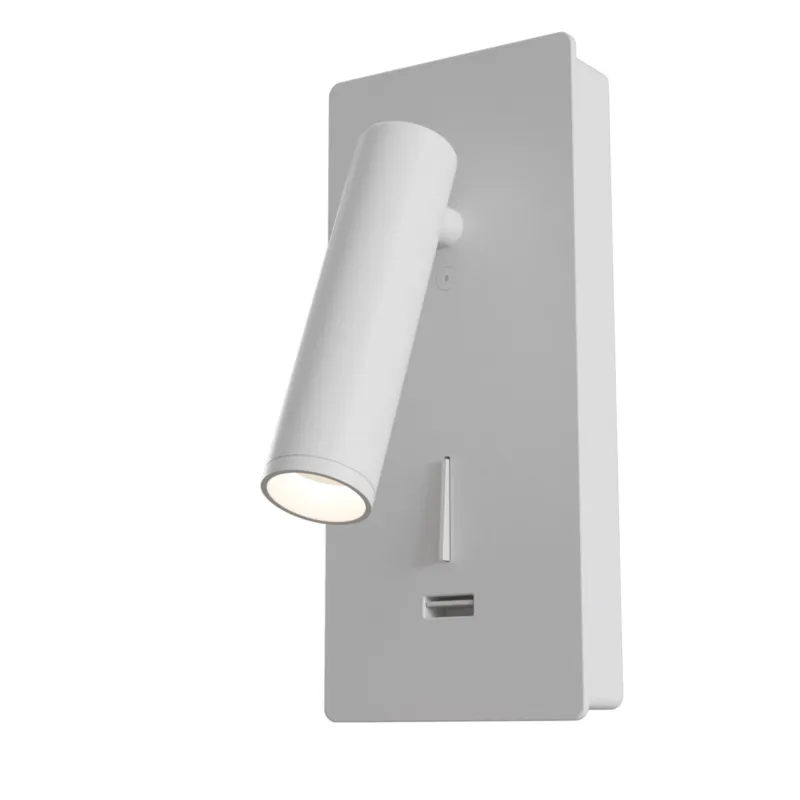 Do wyczerpania zapasów Lampa ścienna kinkiet Mirax C041WL-L3W3K Maytoni LEDx3W Metal/ Biały/