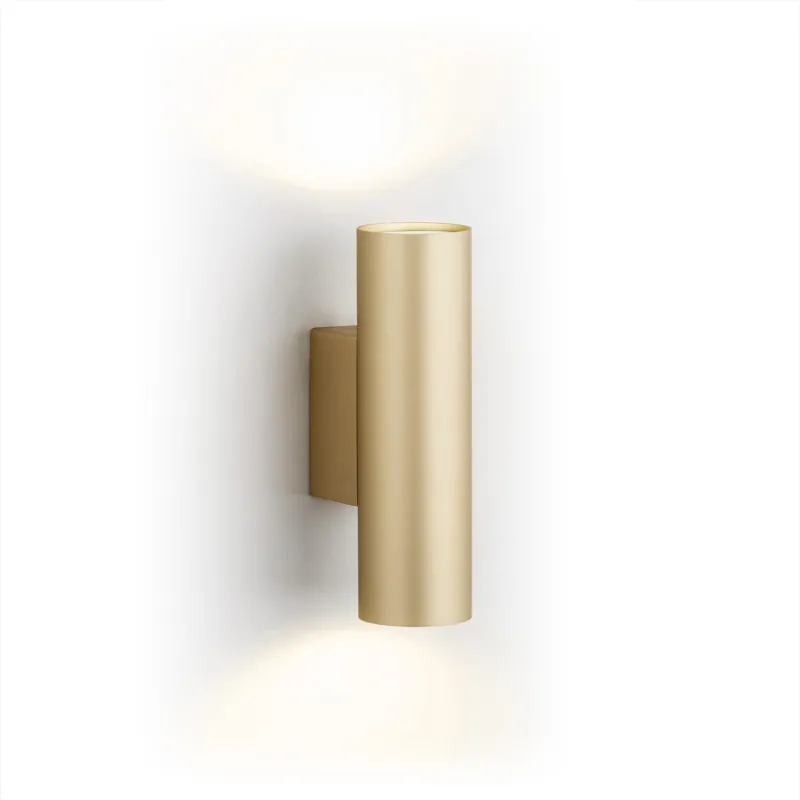 Lampa ścienna Kinkiet Mitos Plus 7178 Argon 2xGU10 5W Stal Lakierowana, Złoty Soft Super okazja