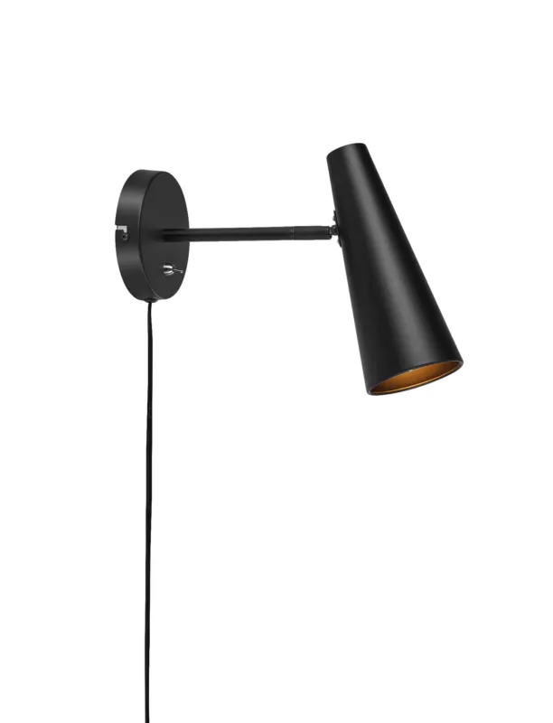 Ograniczona ilość Lampa ścienna Kinkiet Peak 107898 Markslojd 1xE14 40W Czarny