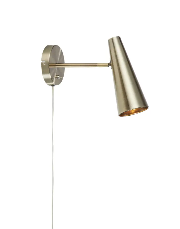Popularny Lampa ścienna Kinkiet Peak 107899 Markslojd 1xE14 40W Antyczny