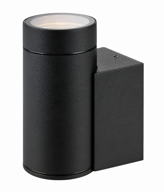 Lampa ścienna Kinkiet Pipe 107914 Markslojd 1xGU10 35W Czarny Przezroczysty Popularny