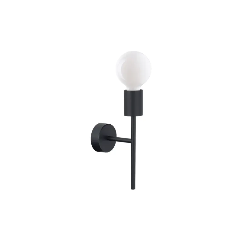 Kup teraz Lampa ścienna Kinkiet RADIUS 7762 Nowodvorski 1xE27 25W only LED Stal lakierowana Czarny