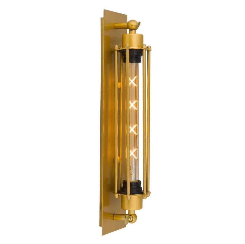Lampa ścienna kinkiet Retro ABIGALI-KR-E27-GOLD Abigali 1xE27 Metal Złoty Sprawdź teraz