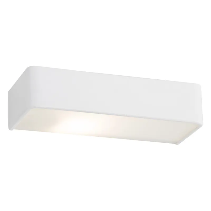 Lampa ścienna Kinkiet Rodan 3077 Argon 1xE27 15W Stal Lakierowana/ Szkło, Biały Zniżka