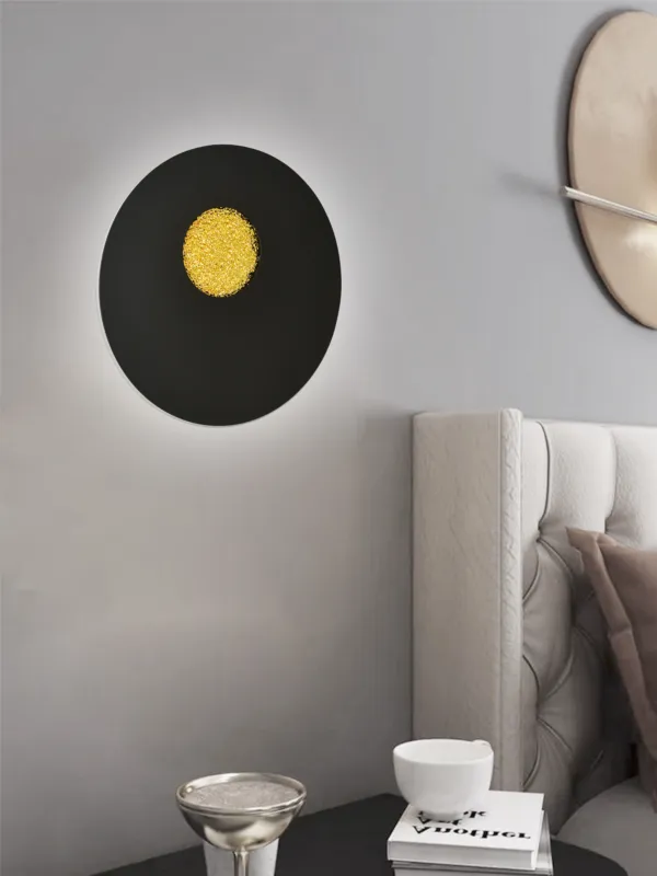Szybka wysyłka Lampa ścienna kinkiet Savelo 4207-0110 Aviano Lighting 2xLED 24W Metal / Tworzywo Czarny Mat / Złoty