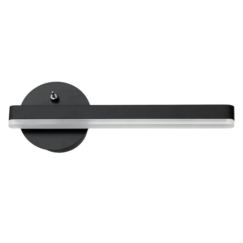 Wysoka jakość Lampa ścienna kinkiet SYDNEY ML6348 Milagro 6W LED Metal + Akryl Czarny