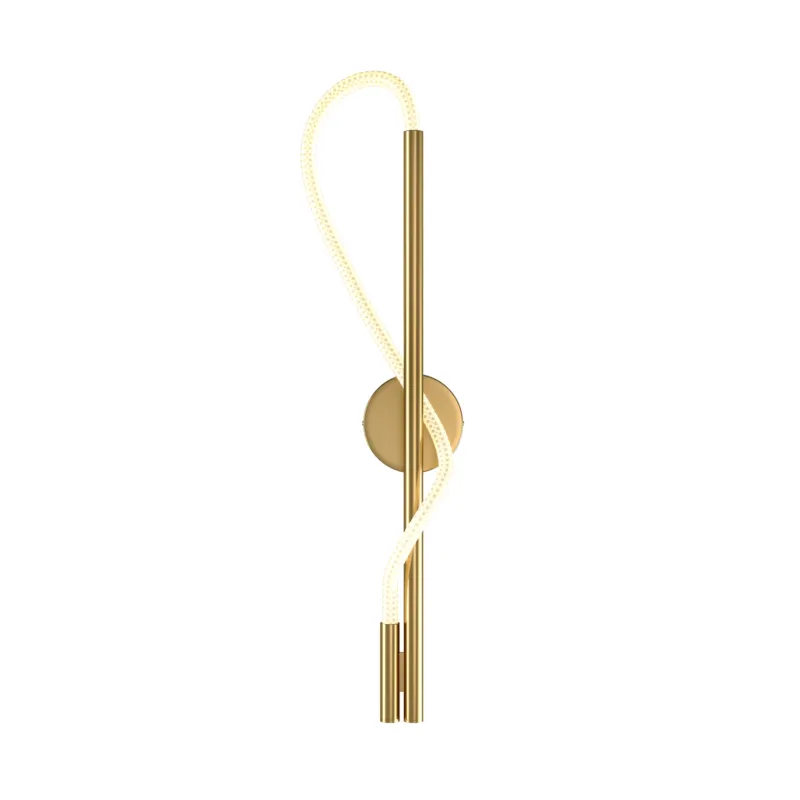 Lampa ścienna kinkiet Tau MOD166WL-L12G3K Maytoni LEDx13W Aluminium/Tkanina Złoto/Biały Zamów dziś