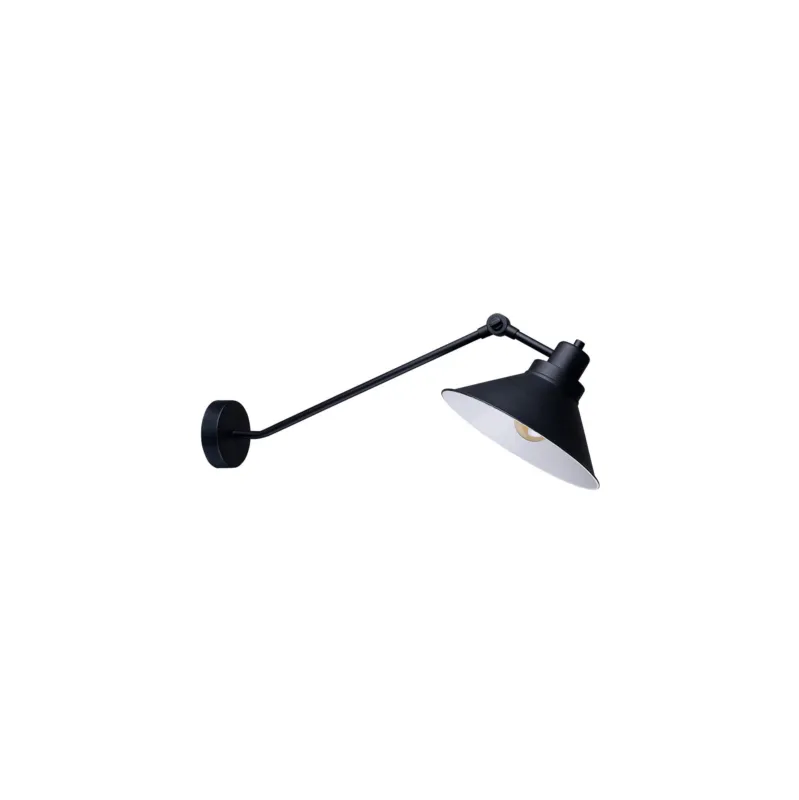 Lampa ścienna kinkiet TECHNO 9145 Nowodvorski 25W LED E27 Stal lakierowana Czarny Taniej