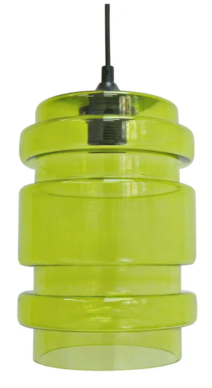 Niska cena Lampa 31 wisząca Candellux Decorado zielona z zielonym kloszem 1×E27
