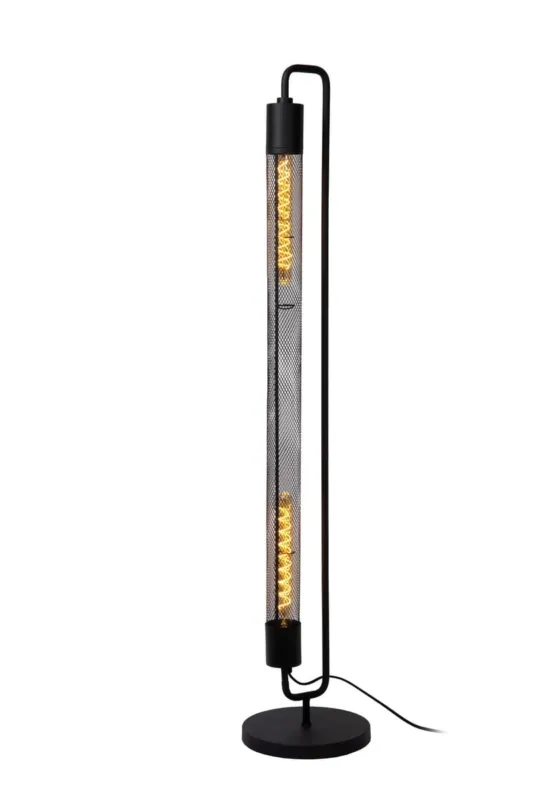 Do wyczerpania zapasów Lampa podłogowa Calixt czarny E27 05733/02/30 - Lucide