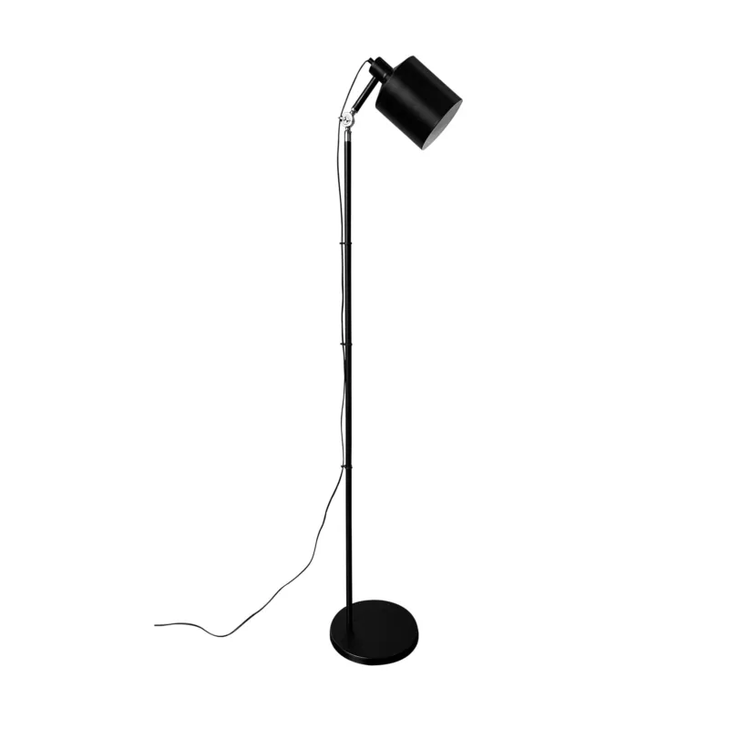 Lampa podłogowa Candellux Zana czarna z czarnym kloszem 1×E27 Oferta