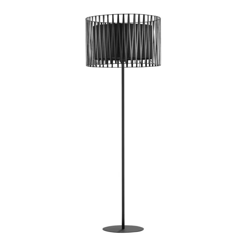 Lampa podłogowa Harmony Black 1x E27 - TK Lighting Szybka wysyłka