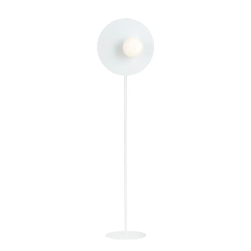 Promocja Lampa podłogowa Oslo Lp biały 1x E14 - Emibig
