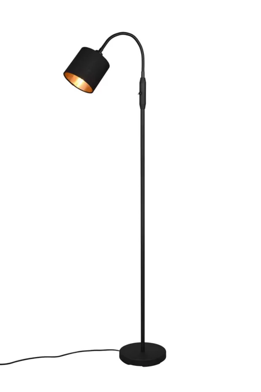 Lampa podłogowa Tommy złoty i odcienie złota, czarny E14 R46331079 - RL Oferta limitowana