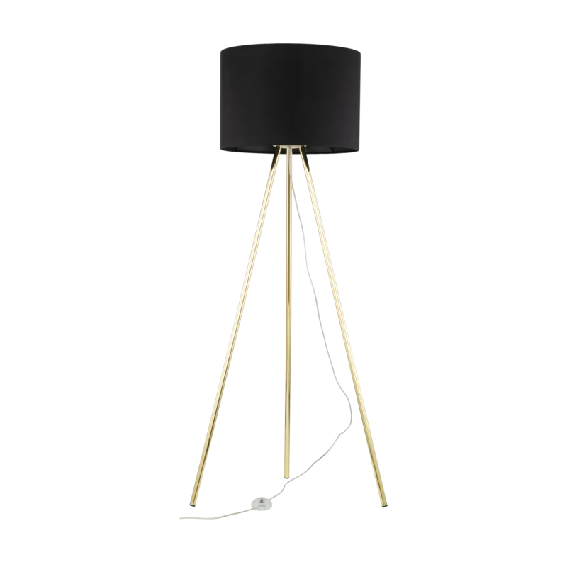 Lampa podłogowa Umberto Black Gold 1x E27 - TK Lighting Wyjątkowa oferta