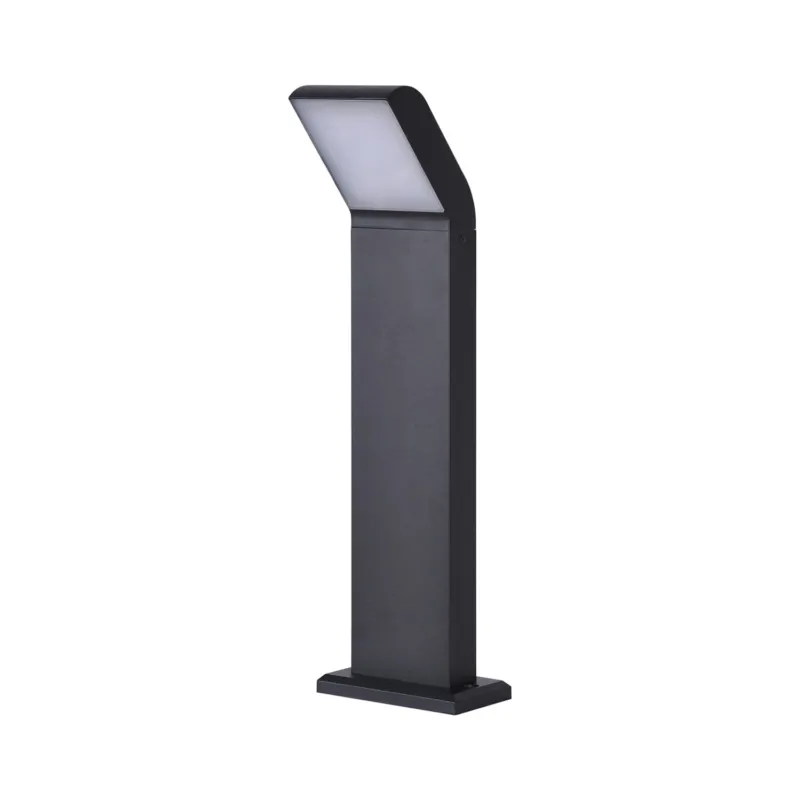 Bezpieczna płatność Lampa podłogowa VIDAR K-8147 Czarny, biały LED - Kaja