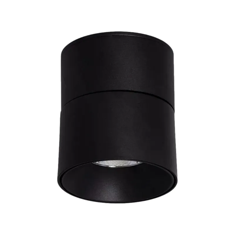 Lampa punktowa Czarna 15W Spot LED 2700-3200K Abruzzo Romeo 11x9cm Ograniczona ilość