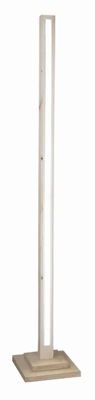Ostatnie sztuki Lampa stojąca Alset /drewno srebrna 51-06202 Candellux