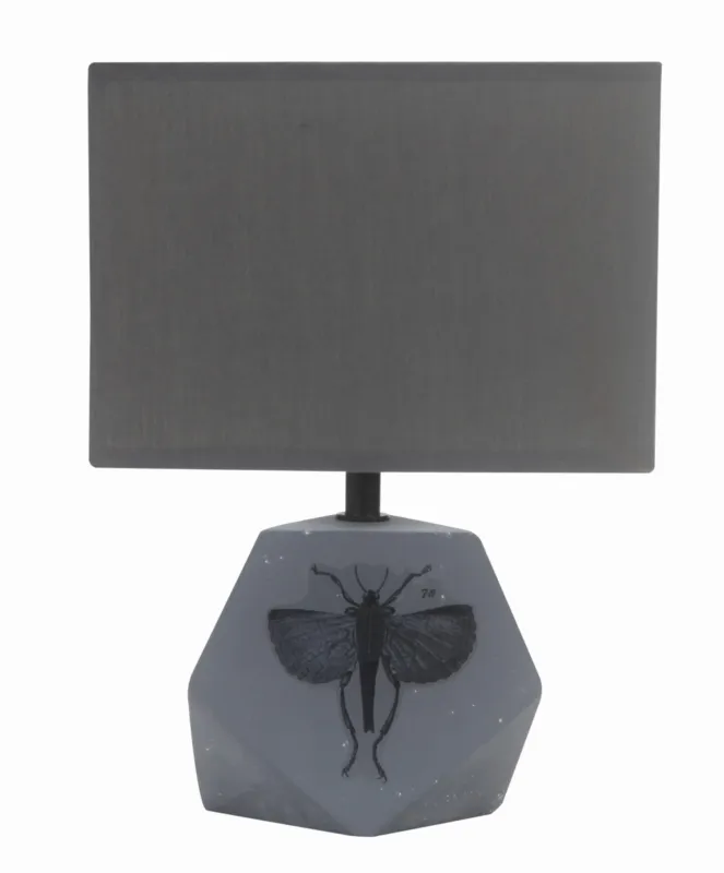 Bezpieczna płatność Lampa stołowa Candellux Animi szara E14