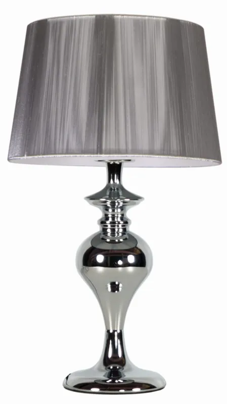 Lampa stołowa Candellux Gillenia srebrna 1×E27 Zamów teraz