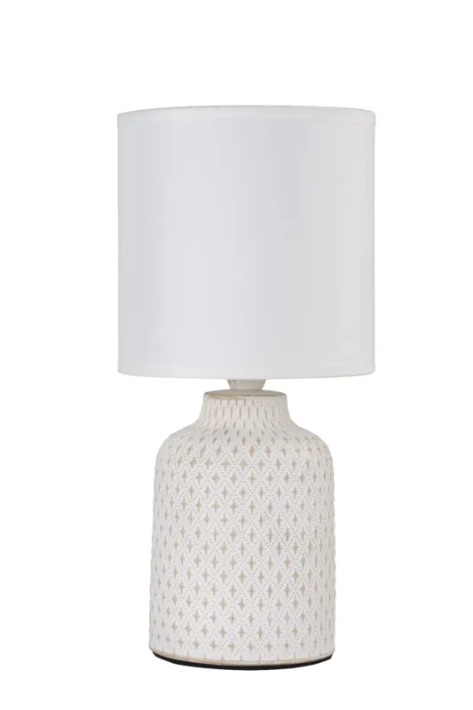 Zamów teraz Lampa stołowa Candellux Iner biała E14