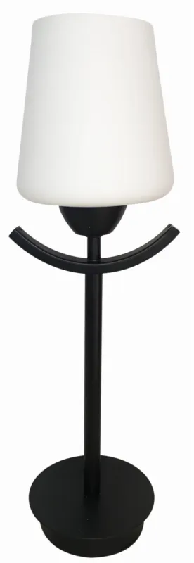 Lampa stołowa Candellux Londyn czarna E27 Wyprzedaż