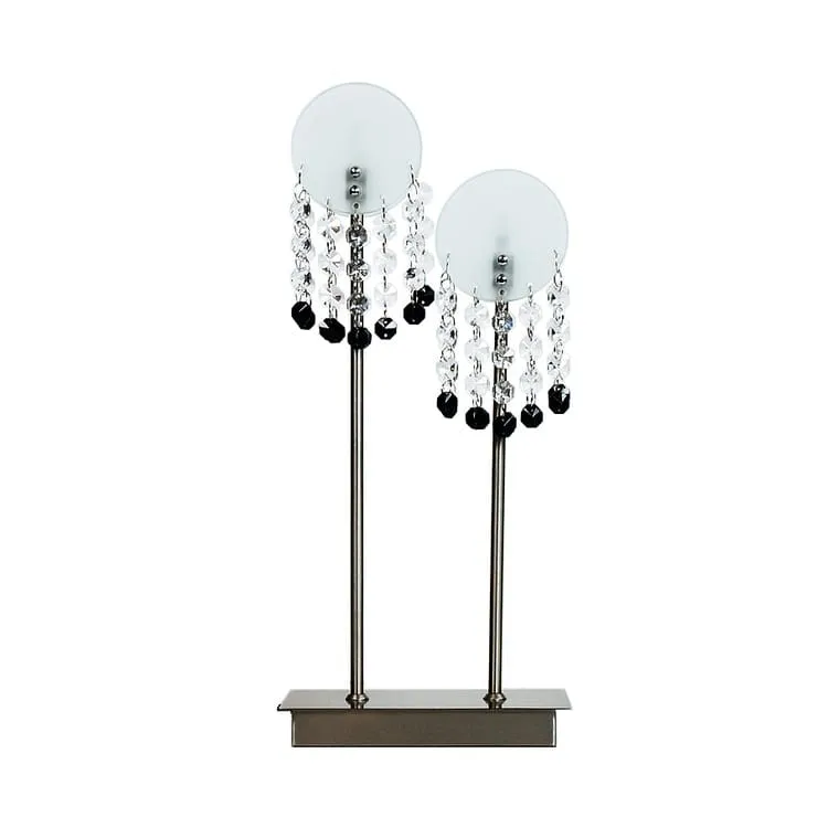 Oferta Lampa stołowa Candellux Luxor chromowa 2×G4