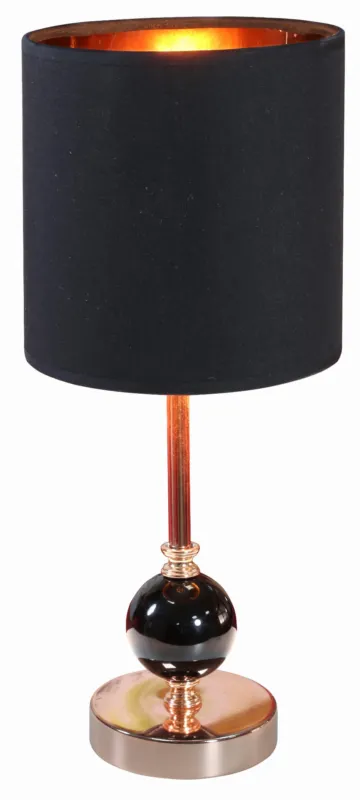 Lampa stołowa Candellux Melba miedziano-czarna 1×E14 Kup online