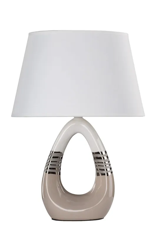 Ekspresowa dostawa Lampa stołowa Candellux Romano beżowa E27
