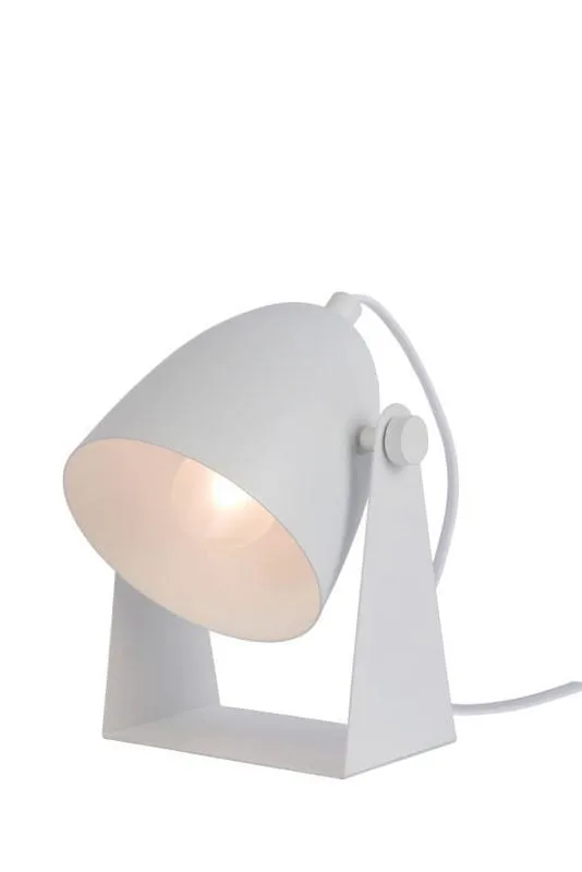 Promocja Lampa stołowa Chago biały E14 45564/01/31 - Lucide