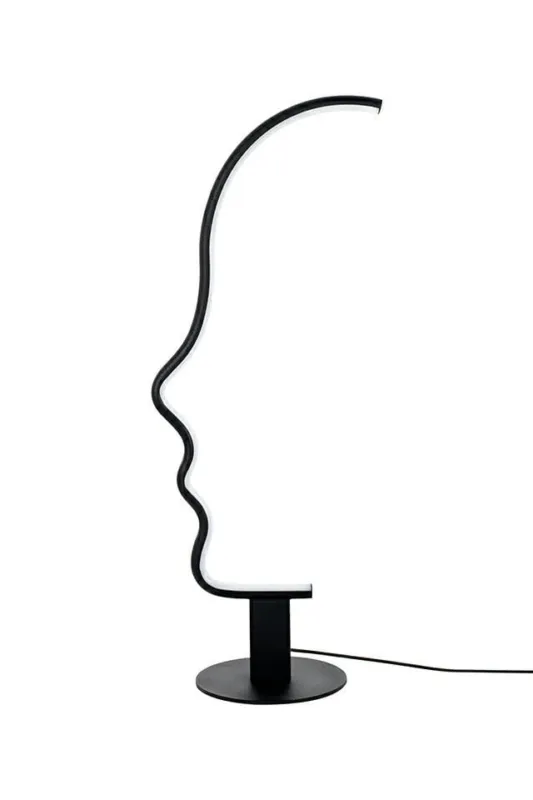 Lampa stołowa FACE TABLE czarna – Moosee Rabat