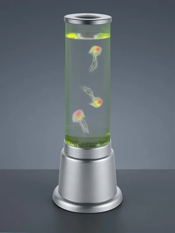 Bezpieczna płatność Lampa stołowa Jelly srebrny i odcienie srebra LED zintegrowany R50701187 - RL