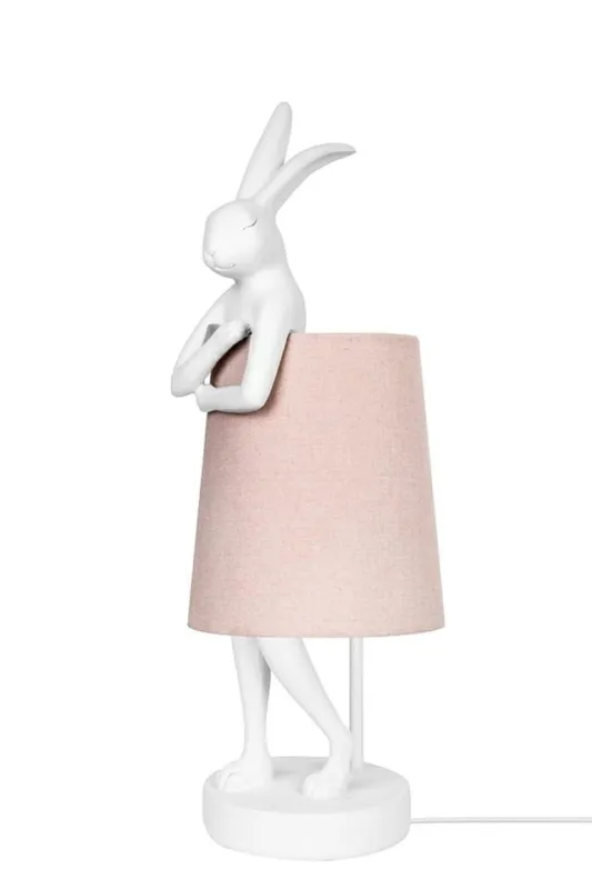 Lampa stołowa KARE lampa stołowa RABBIT 68 cm biała / róźowa – Kare Design Kup online