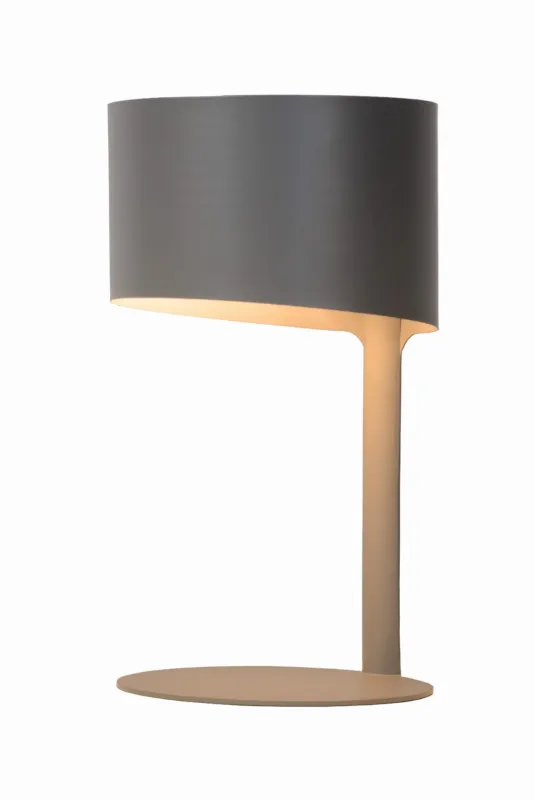 Obniżka ceny Lampa stołowa Knulle szary i odcienie szarości E14 45504/01/36 - Lucide