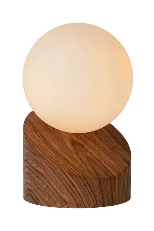 Oferta czasowa Lampa stołowa Len drewno jasne i ciemne G9 45561/01/70 - Lucide