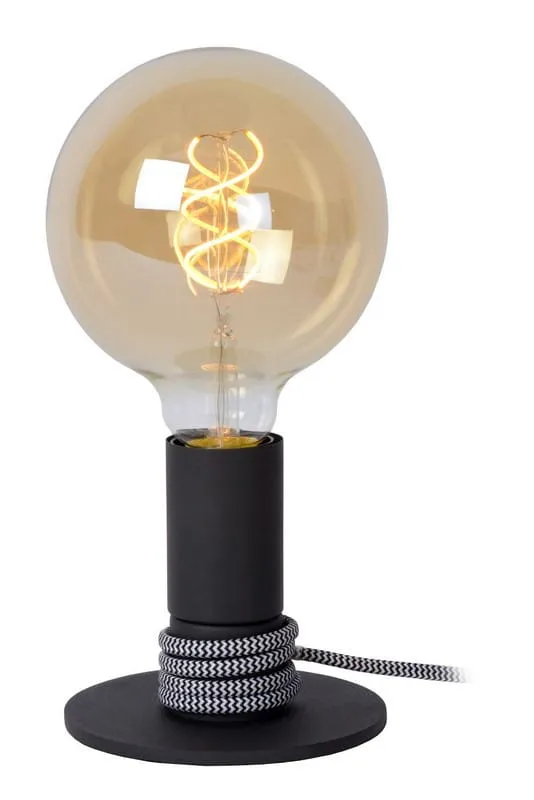 Cena promocyjna Lampa stołowa Marit czarny E27 45576/01/30 - Lucide