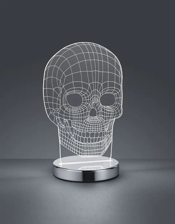 Ostatnia szansa Lampa stołowa Mick srebrny i odcienie srebra LED zintegrowany R52461106 - RL