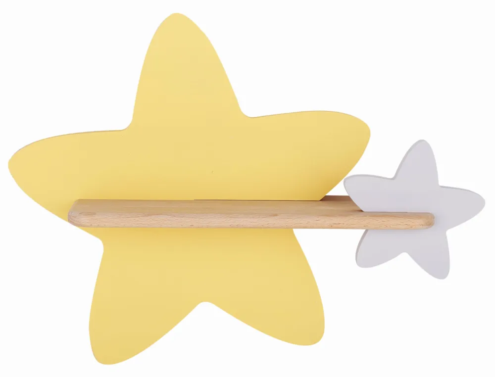 Do wyczerpania zapasów Kinkiet Candellux Star złoto-szary LED zintegrowany