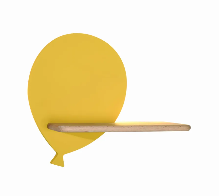 Kinkiet Candellux Balloon żółty LED zintegrowany Oferta limitowana