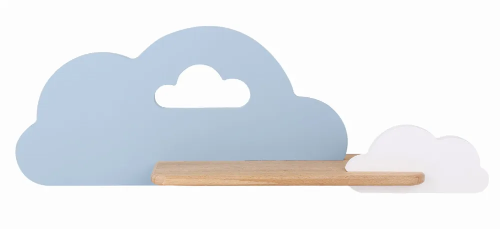 Kinkiet Candellux Cloud niebieski z białym LED IQ Kids Tylko dziś