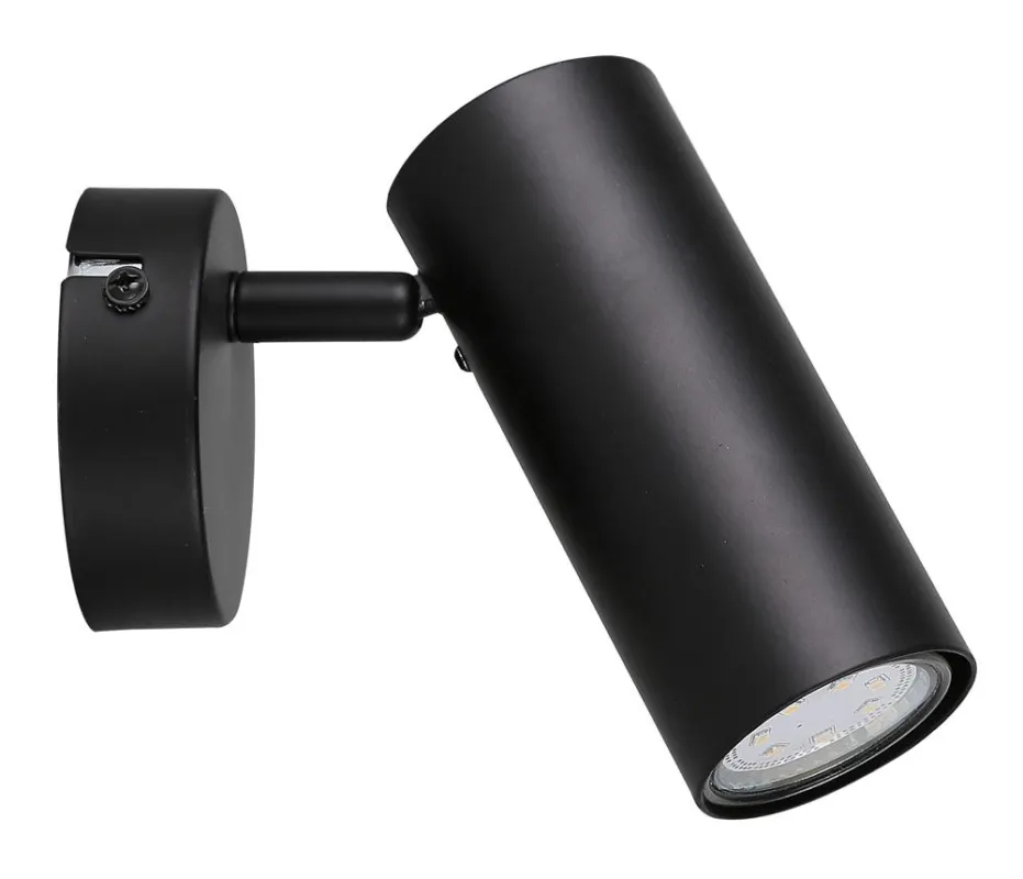 Kinkiet Candellux Colly czarny z czarnym kloszem 1×GU10 Wyjątkowa oferta