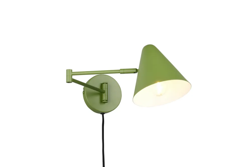 Kinkiet Cosima zielony E14 263970115 - Trio Oferta limitowana