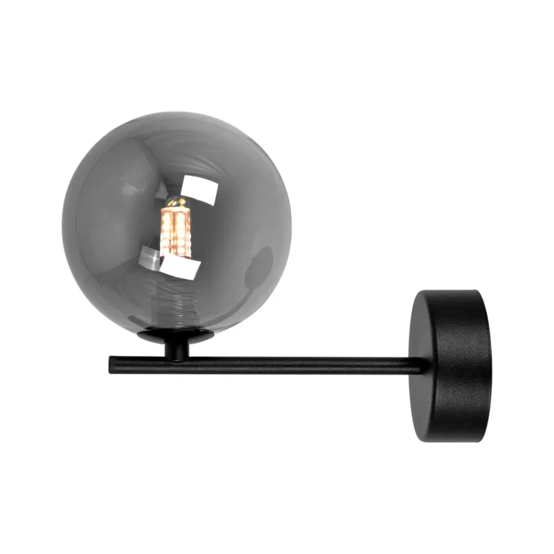 Tylko do końca tygodnia Kinkiet DORI K-5558 Czarny, grafitowy 1 źr., G9, 10W LED - Kaja