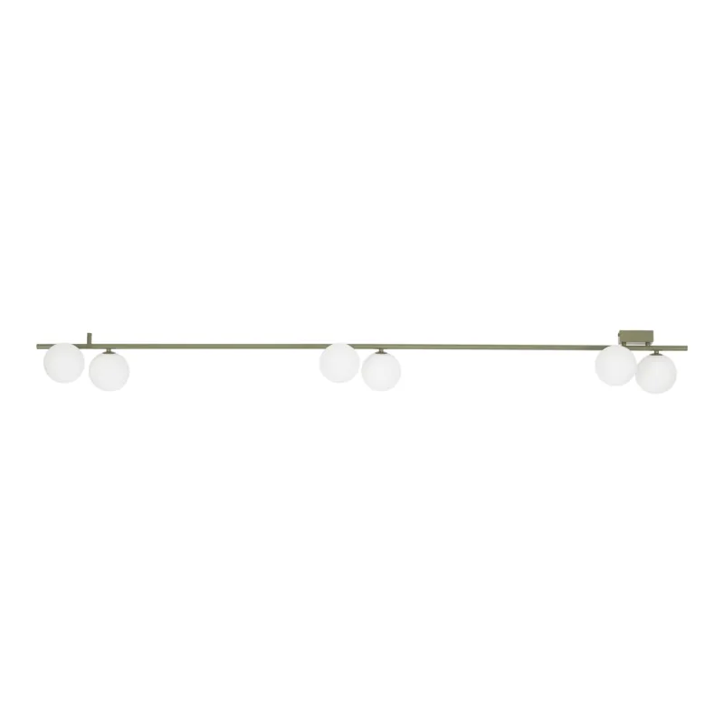 Nie przegap Kinkiet Imelo Olive Zielony 6x G9 - TK Lighting