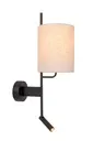 Zamów teraz Kinkiet Magic czarny LED zintegrowany + E27 68211/82/30 - Lucide