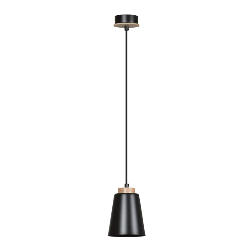 Lampa wisząca Emibig Bolero czarna 1×E27 Rabat