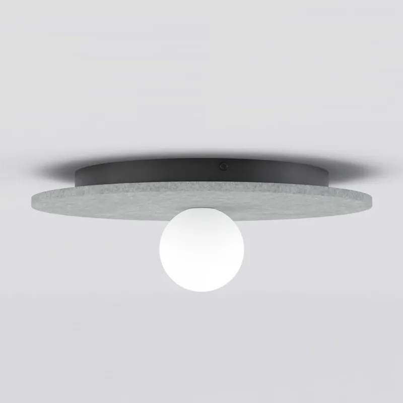 Promocja Lampa wisząca Emibig Calma 1M szara G9