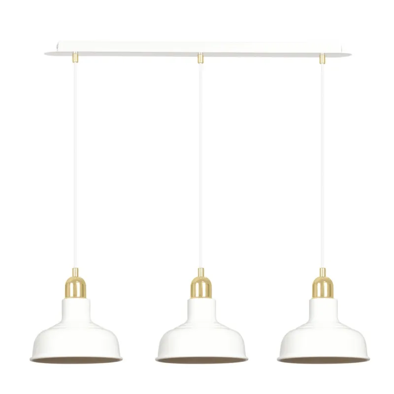 Lampa wisząca Emibig Ibor 3 biała 3×E27 Oferta